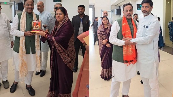 BJP General Secretary Vinod Tawde has arrived in Ayodhya; after offering prayers to Ram Lalla, he will participate in organizational meetings.