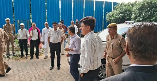 DM Satyendra Kumar inspected the nomination venue for the MLC election and issued necessary instructions regarding the arrangements.